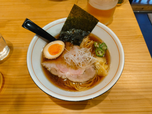 「あごだしらーめん」@城下町 どすんの写真