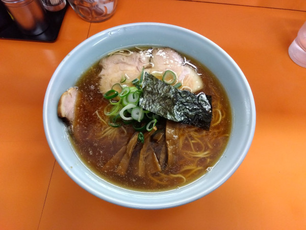 「ラーメン　大盛　1200円」@支那そば あおばの写真