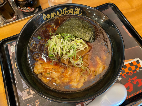 「富山ブラック肉増し」@らあめん花月嵐 門前仲町店の写真
