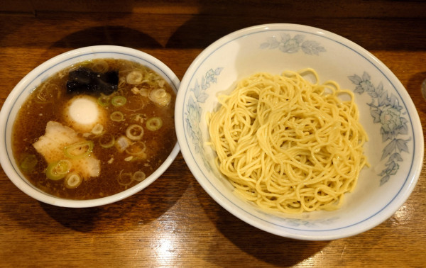 「つけ麺+味玉(850円)」@らーめん 丸長の写真