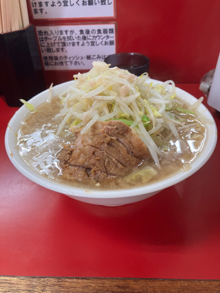 「大豚　ヤサイマシ　アブラ」@ラーメン二郎 京急川崎店の写真