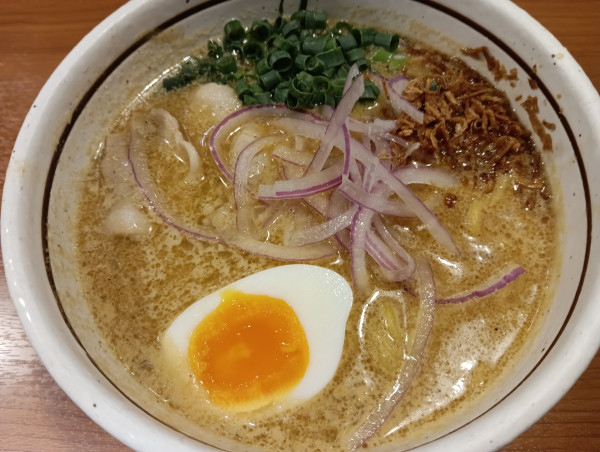 「カレーらーめん(¥980)」@北海道らーめん奥原流 久楽 国分寺店の写真