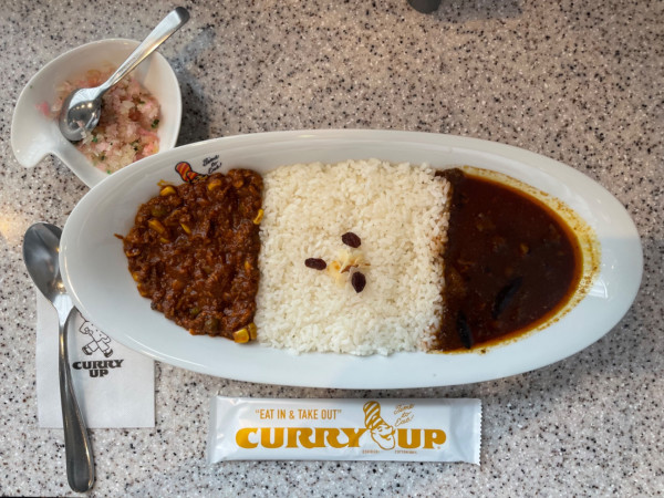 「コンビネーションカレー」@CURRY UP NAKAMEGUROの写真