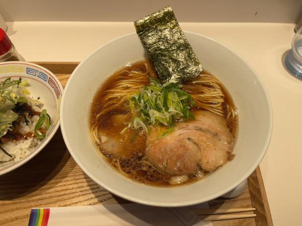 「イリコそば（1000円）」@上方レインボーの写真