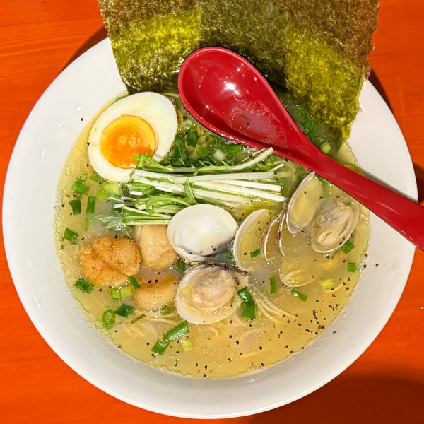 「すごい貝（麺少なめ）¥1,050（時価）」@南相馬へうげもの 入間店の写真