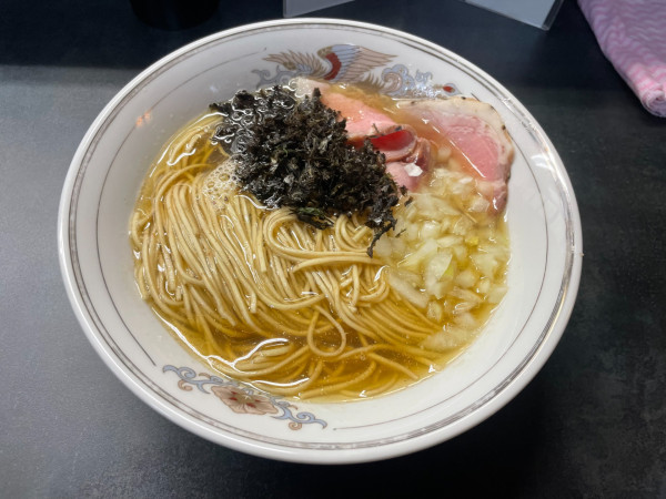 「煮干そば（夜）」@flour worksの写真