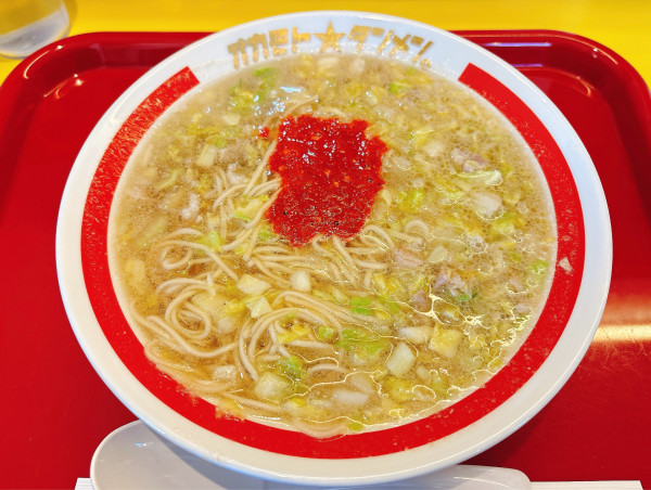 「タンメン 3辛」@オカモトタンメン ベルロード店の写真