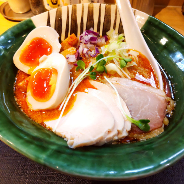「特製担々麺（￥1,600）」@つけ麺 たけもとの写真