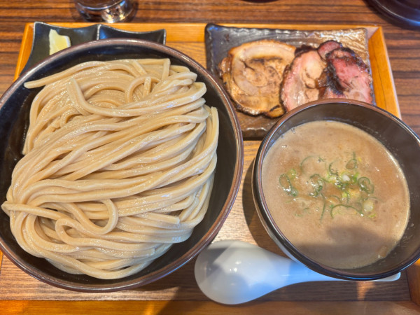 「チャーシューつけ蕎麦大」@中華そば ひら井 たまプラーザ店の写真