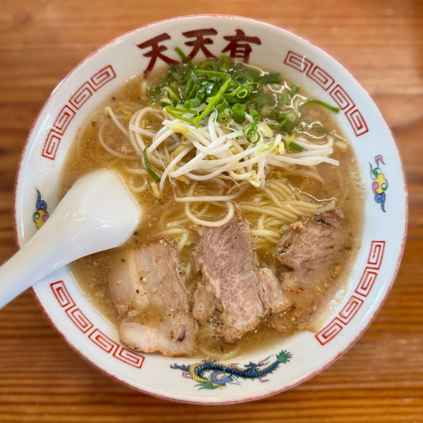 「らーめん 中（800円）」@天天有の写真