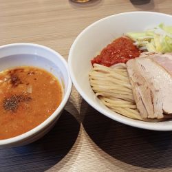 トマト味噌つけ麺¥1000