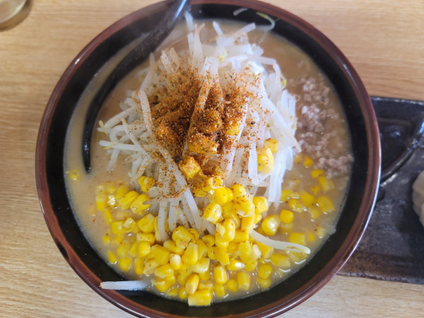 「味噌コーン」@札幌ラーメン アカシヤの写真