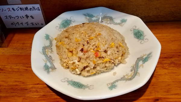 「半チャーハン（３５０円）」@来集軒の写真