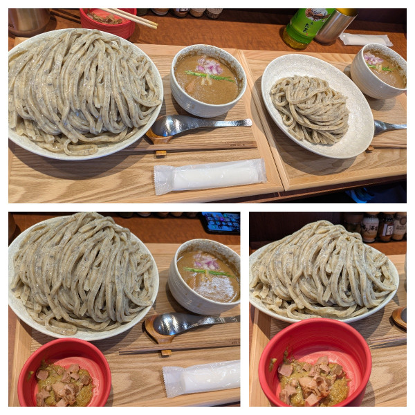 「【特別試食会用】つけ麺特盛」@手打式特級多加水 御影麺 鏑矢の写真