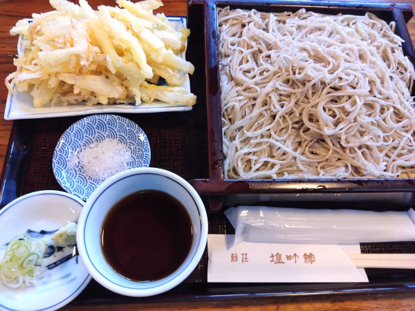 「葱天せいろそば」@鯨荘 塩町館の写真