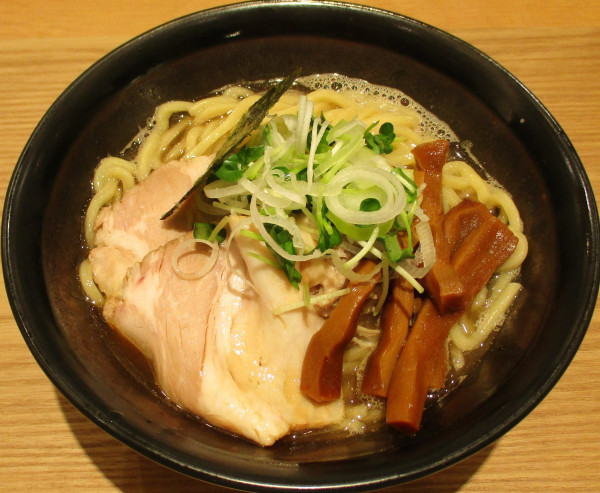 「中華そば　1000円」@清麺 常藤 祐天寺店の写真