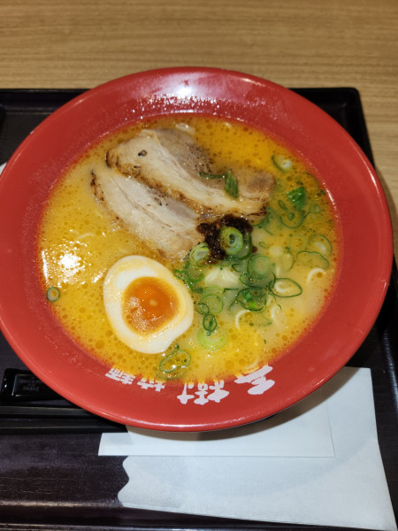 「えび豚骨塩拉麺」@えび豚骨拉麺 春樹 南砂町スナモ店の写真