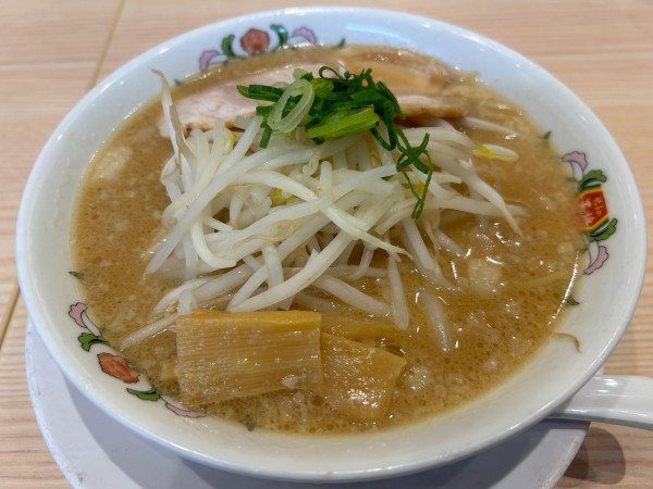 「餃子の王将ラーメン＋餃子」@餃子の王将 sanwa藤が丘店の写真
