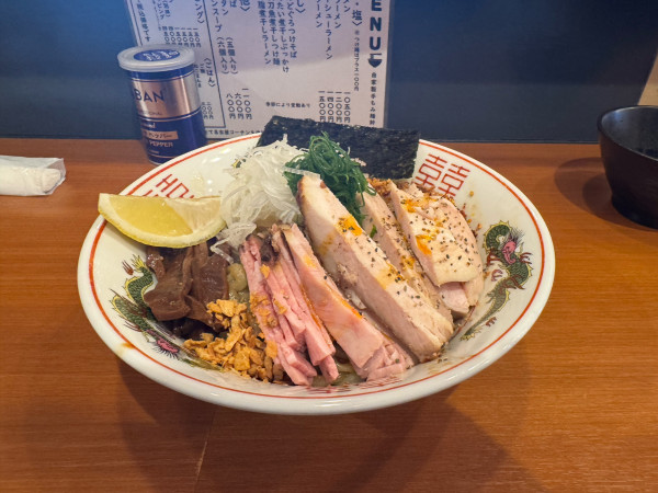 「まぜそば」@自家製手もみ麺 鈴ノ木の写真