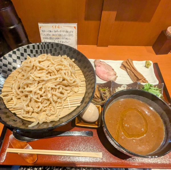「味玉つけ麺 1,120円」@二代目めん屋 秋もとの写真