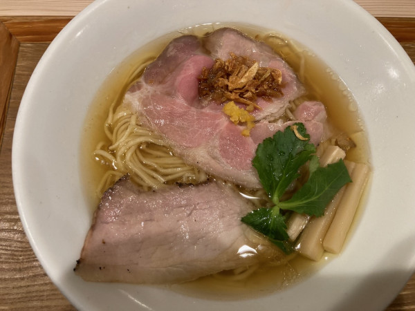「黄金貝ラーメン」@なにわ麺次郎 然の写真