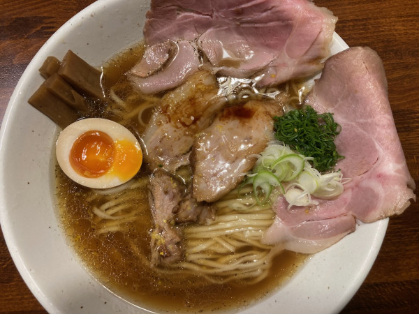 「ゆず煮干し醤油ラーメン」@麺屋 船橋の写真