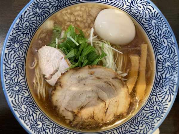 「味玉あご出汁中華そば」@麺屋 㐂助の写真