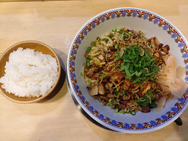 「まぜそば(流星群)1000円」@中華そば すばる食堂の写真