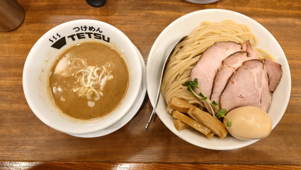 「特製つけ麺（1,290円）+特盛（200円）」@つけめんTETSU 五反田店の写真