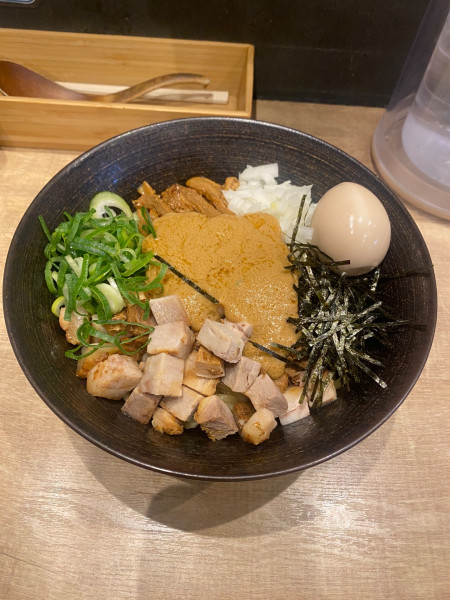 「オマール海老とカニ味噌のまぜそば」@九段下 中路の写真