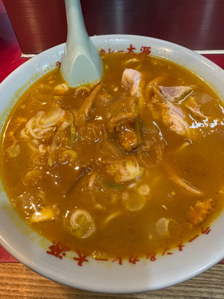 「カレーラーメン」@太源の写真