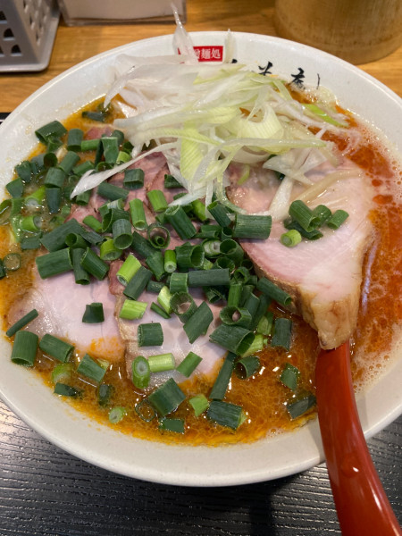 「【限定】野方うまかっちゃん、辛味噌」@味噌麺処 花道庵の写真