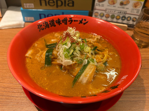 「豚キムチ味噌(850円)」@麺屋すえよしの写真