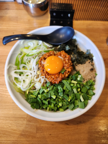 「台湾まぜそば」@つけめん・まぜそば むじゃきの写真