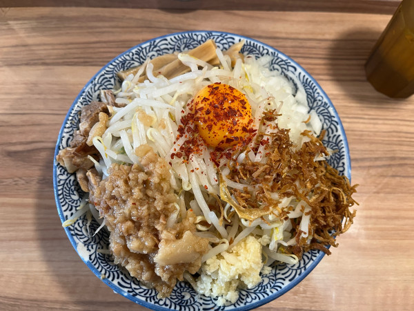 「極旨田田塩汁なし小 全部増し1,000円」@八王子田田の写真