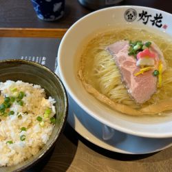 鯛塩そば＋鯛めしセット1,000円（LINEクーポン使用）