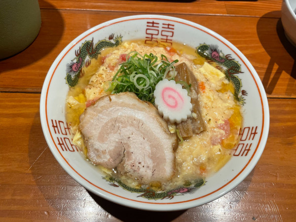 「トマトと卵のあんかけラーメン」@麺屋 真心の写真