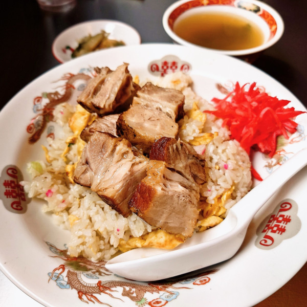 「角煮チャーハン定食」@令和中華酒場 CHAOZの写真