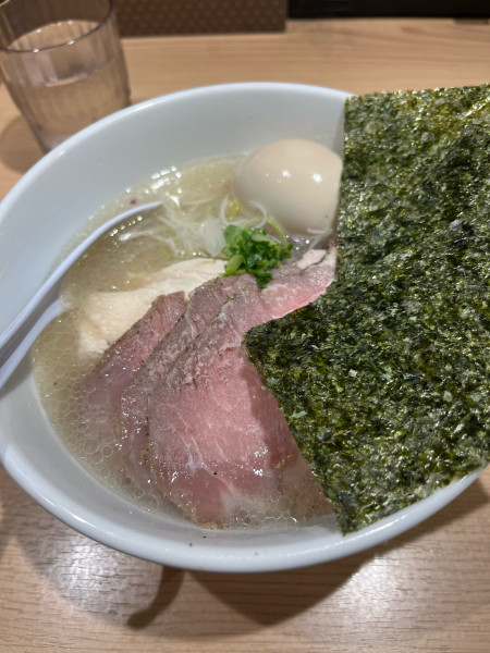 「特製くらむそば塩」@貝出汁中華そば くらむの写真