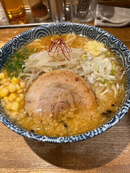 「焙煎味噌そば」@麺恋処 爆龍の写真