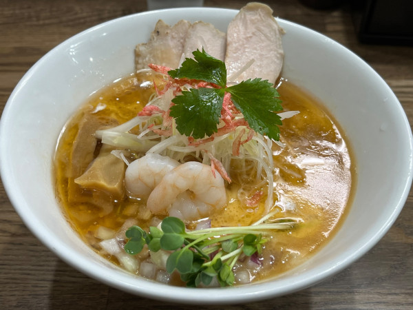 「海老そば」@麺処 とみいの写真