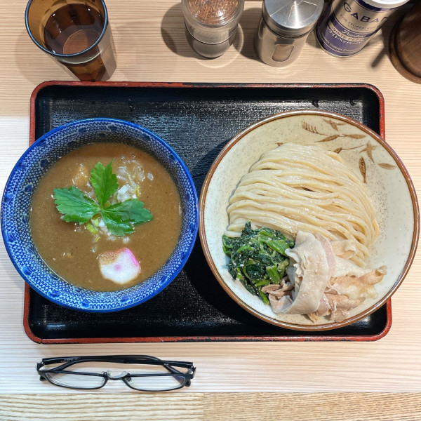 「鶴嶺峰つけめん 幕内（並）」@らー麺土俵 鶴嶺峰の写真