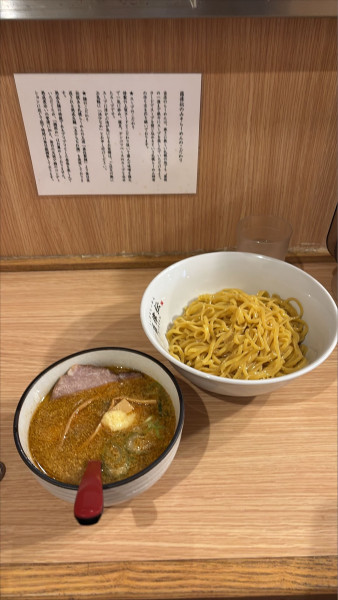 「味噌つけ麺1100円」@さっぽろ羅偉伝 立川店の写真