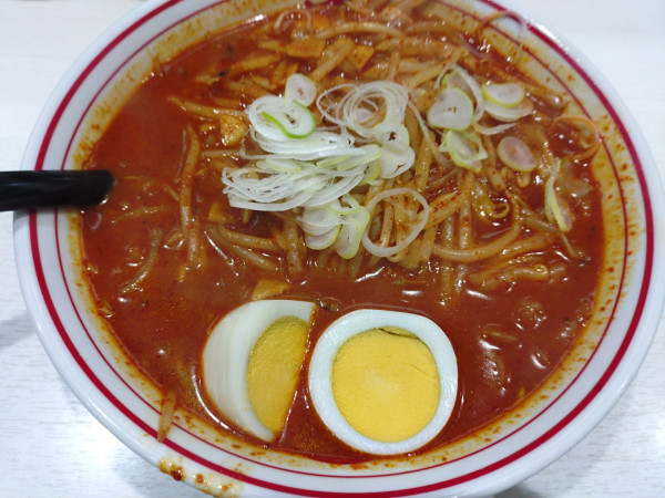 「味噌卵麺」@蒙古タンメン 中本 東池袋店の写真