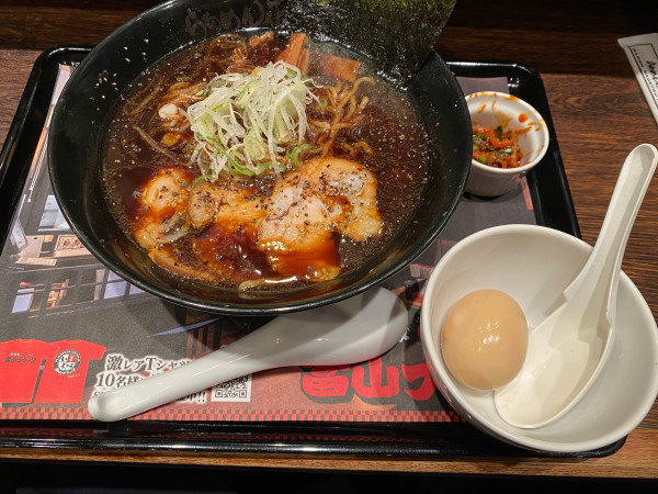 「富山ブラック920円」@らあめん花月嵐 上大岡店の写真