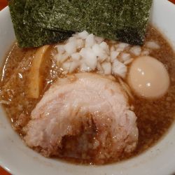 豚魚風ラーメン＋味玉