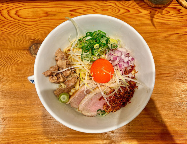 「鴨まぜそば:1,050円」@鴨出汁中華そば かわなの写真