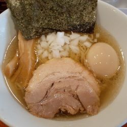 冷やしラーメン（塩）＋味玉