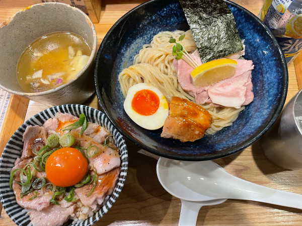 「特製汐つけそば¥0(1,350)」@中華そば 麒麟の写真