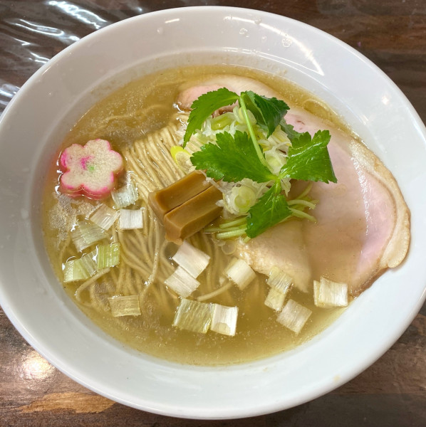 「魚介香る鶏塩そば 950円」@麺処 一心の写真